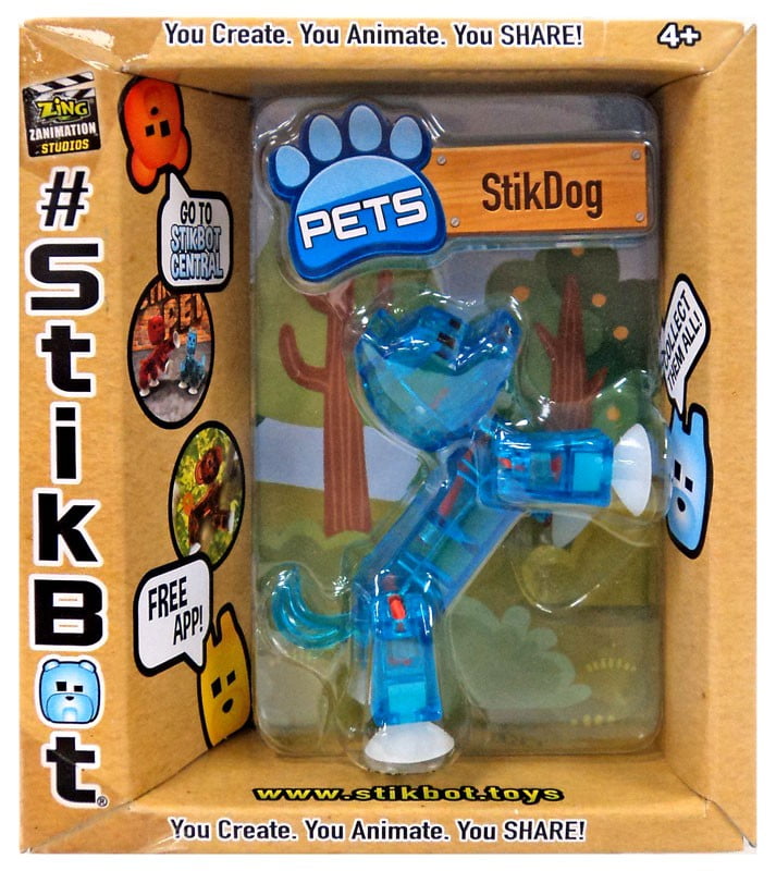 Zing stikbot Pets 4 Pack Assortiment 