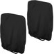 thumbnail image 1 of 2-pack protective covers for folding lounge chairs (black, 7134110 cm), wind protection for garden armchairs, covers for folding lounge chairs, 1 of 4