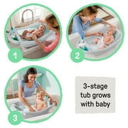 Summer by Ingenuity Comfy Clean Deluxe Newborn to Toddler Bather