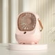 thumbnail image 2 of Humidificadores para Casa Mini Portátil Ventilador de Enfriamiento Evaporativo Usb Recargable con 3 Velocidades, Aire Acondicionado Personal Y Humidificador para Dormitorio Oficina Viaje Abs Rosa, 2 of 7