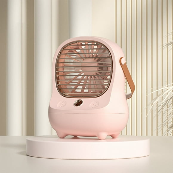 Portable Evaporative Cooler with 3 Speeds, 10H Runtime, USB Charging, Mini Personal AC for Office/Bedroom