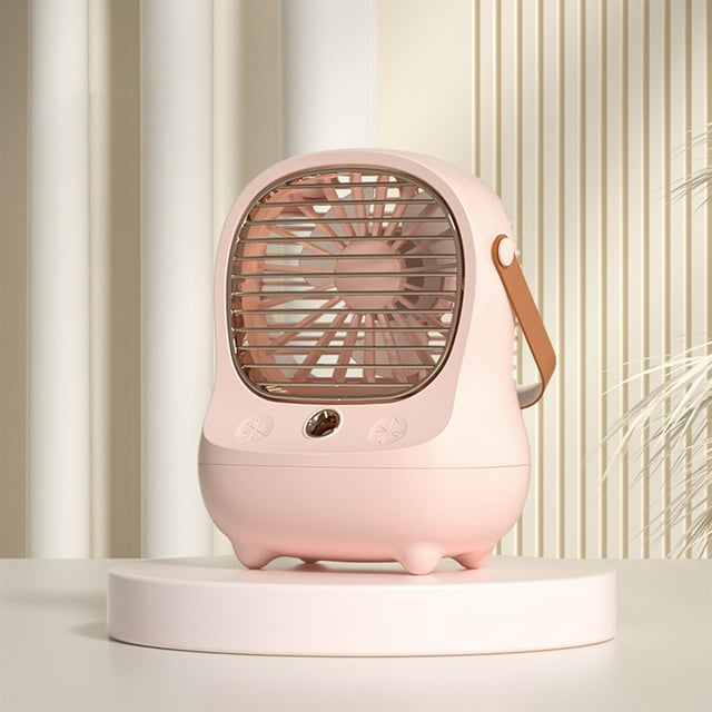 Acondicionador Portátil, Enfriador Evaporativo Con Carga Usb, Mini Ventilador Y Humidificador Personal De 3 Velocidades, Plástico Abs Para El Hogar, La Oficina Y El Dormitorio.,Vsgery
