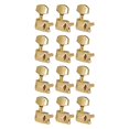 thumbnail image 2 of Bearachild 6 piezas de sintonizador, piezas de afinación, perillas de ajuste, accesorio de instrumento, clavijas de guitarra semiselladas para reemplazar Type1 NO1 Bearachild CBP230303, 2 of 6