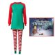 thumbnail image 2 of Pijamas de estilo navideño para adultos y niños, camisón familiar de algodón con adorno roto, bonito regalo de Navidad, 2 of 4