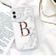 thumbnail image 1 of Funda con textura de mármol para iPhone 11, funda transparente mate para iPhone 12 13 Pro Mini X XR XS Max 7 8 Plus, funda suave de TPU Tan Jianjun unisex, 1 of 2