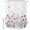 Blue, variant on 54x78 Inch Shower Curtain Decorative Spring Floral Bathtub Bath Curtains Fabric Waterproof Bathroom Decor, Elegant Flowers Farmhouse Botanical Small Stall Shower Curtain Set with 12 Hooks