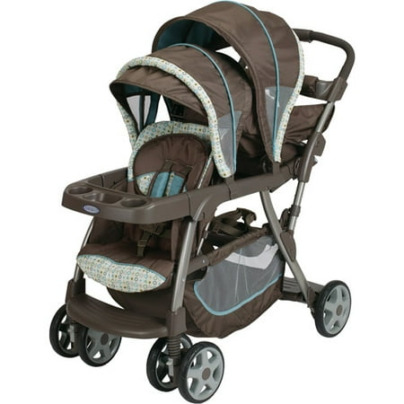 Graco - Ready2Grow LX Stand and Ride Double Stroller, Oasis