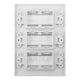 thumbnail image 2 of Enchufe De Pared Cable Placa De Pared Puerto Cepillo Antipolvo Placas De Pared, Placa De Pared De Plástico Pasacables Panel Multimedia Cepillo Placa De Pared Para Cables Para ANGGREK Brush Wall Plate, 2 of 2