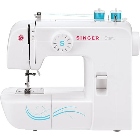 SINGER Start 1304 6 Built-in Stitches, Free Arm Best Sewing Machine for Beginners, 11.46 pounds