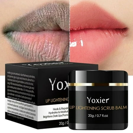 

(Buy 2 get 1 free) PPHHD Lip Scrub For Dry Lips 20g Lighten Dark Lips For Men & Women Natural Balm Moisturizer Exfoliator Sleeping Lip Balms(US)