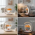 thumbnail image 2 of 3-in-1 Moving Sand Art Desk Lamp with Wireless Charging Station | Sandscape Charger for Home/Office | Soothing Quicksand Decor & Dual Light Modes(xxw), 2 of 7