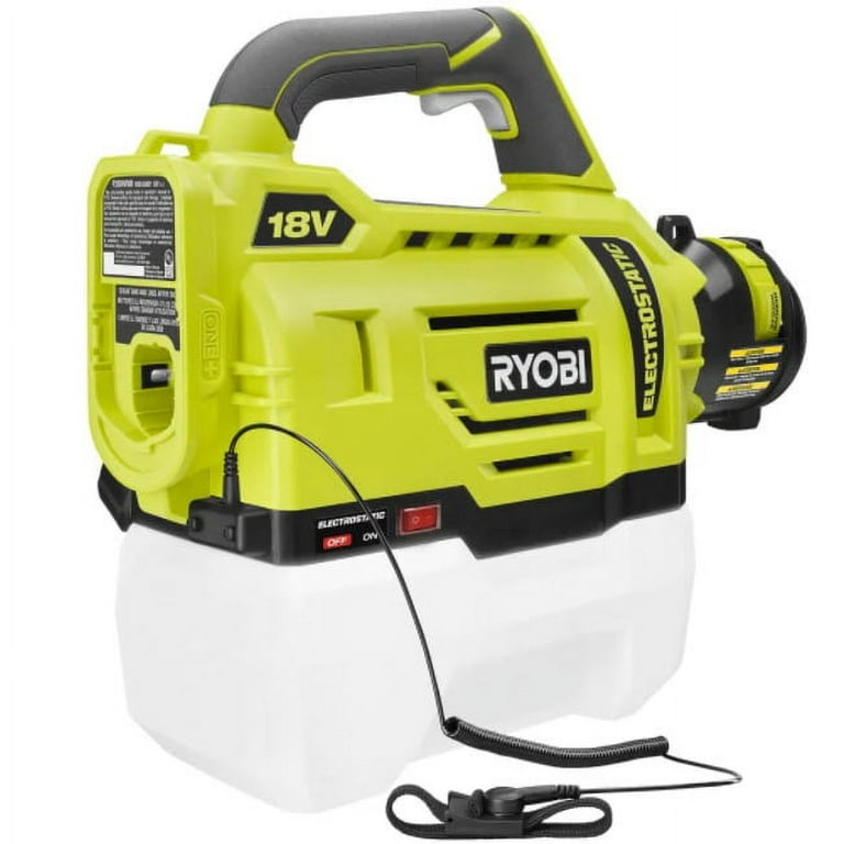 RYOBI ONE 18V Cordless 0.5 Gal. Electrostatic Handheld Yard Sprayer Battery Powered Walmart