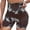 Brown, variant on Leggings with Pockets for Women High Waisted Capri Leggings Leggings for Womentops Summer Outdoor Yoga Tops Blue M