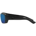 thumbnail image 4 of Costa Del Mar Tuna Alley TA01 OBMGLP Matte Black/Blue 580G Polarized Sunglasses, 4 of 4