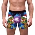 thumbnail image 2 of TAIAOJING Mens Boxer Briefs Mens Christmas Digital 3D Printing Breathable Comfortable Boyshort Underwear, 2 of 4