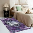 thumbnail image 3 of Tiger Rugs for Bedroom - Tiger Rug & Home Decor, Purple Floral Jungle Animal Rugs for Entryway, Washable Rugs, 2x3 Area Rug, Non Slip Soft Low Pile Indoor Door Mat, Girls Wildlife Carpet, 3 of 7