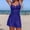 A1_Blue, variant on Womens Tankini Swimsuits 2 Piece Ruched Tankini Bathing Suits Tummy Control Bathing Suit with Pocket Boyshorts Push Up Bathing Suits V Neck Swimsuits 2026 Beach Swimwear Black M