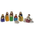 thumbnail image 2 of Set of 9 Hand Painted Mini Nativity Scene Set Figurines, 2 of 3