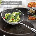 thumbnail image 4 of Stainless Steel Ladle Wire Spoon With Long Handle/spiral Mesh For Kitchen Cooking And Frying Food, 4 of 5