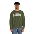 thumbnail image 5 of Plumber Sweatshirt Gifts Crew Neck Shirt Long Sleeve Unisex, 5 of 7