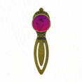 thumbnail image 1 of Black Line Lotus Flower   Flower Bookmark Retro Office Label Page Marker, 1 of 4