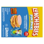 Lunchables Turkey & American with Capri Sun Pacific Cooler & Reeses Peanut Butter Cup Fun Pack, 2.9 oz & 6 fl oz Package