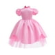 thumbnail image 4 of Vestido de princesa color melocotón rosa Ropa de juego para niños Vestidos Faldas para niños, 4 of 5