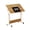 Off-white, variant on Eastvita Adjustable Height Small Standing Desk with Wheels - Portable Mobile Stand Up Desk for Home Office Ideal for Sitting Standing Work