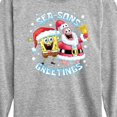 thumbnail image 3 of SpongeBob SquarePants - Seasons Greetings - Toddler And Youth Long Sleeve Graphic T-Shirt, 3 of 6