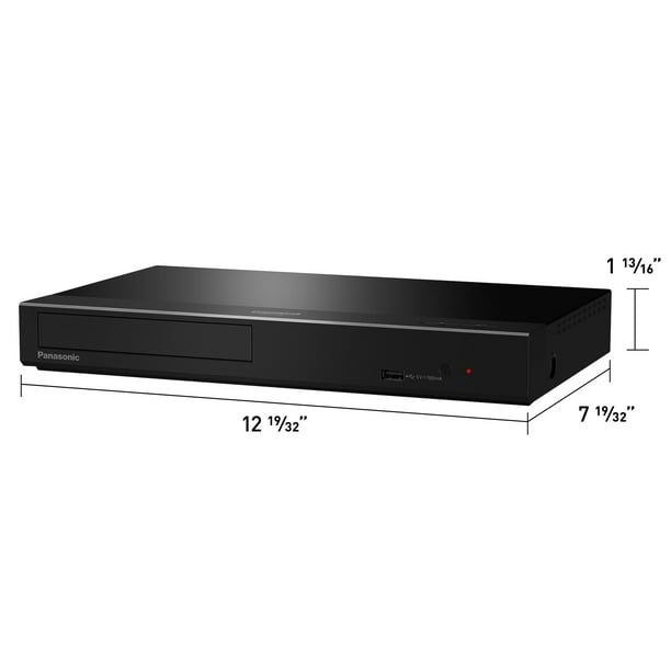 Panasonic 4K Ultra HD Blu Ray Player with Dolby Vision, HDR10, and