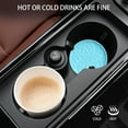 thumbnail image 5 of ZKAUTO Car Coasters for Cup Holders [4 Pack] - 2.75In Silicone Auto Mug Mats - Universal Non-Slip Recessed Car Interior Accessories - Sky Blue, 5 of 14