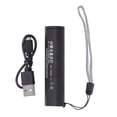 thumbnail image 2 of Black Light Flashlight, Aluminum Shell Portable 3 Modes Handheld Ultraviolet Flashlight Rechargeable  for Pet Urine Detection, 2 of 8
