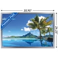 thumbnail image 3 of Bora Bora Wall Poster, 22.375" x 34", Framed, 3 of 5