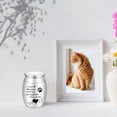 thumbnail image 5 of Small Cremation Urns for Pet Ashes Mini Cat Paw Keepsake Urn 1.57" Small Ashes Urns Mini Urn for Cat Ashes Holder Tiny Urn for Ashes Keepsake Urns Memorial Ashes Holder, 5 of 8