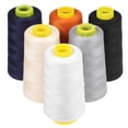 thumbnail image 1 of 6pcs Bobbin Thread Sewing Thread Spools Polyester Threads Embroidery Threads Sewing Supplies 3000 Yards, 1 of 9
