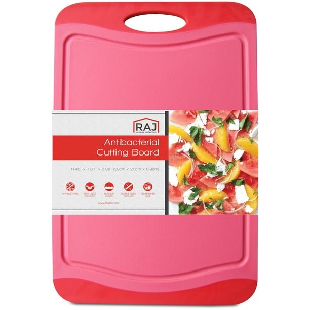 Raj Plastic Cutting Board Reversible Cutting board, Dishwasher Safe