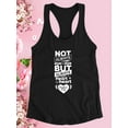 thumbnail image 3 of Always Heart To Heart Banner Racerback Tank Women -Image by Shutterstock, Female Small, 3 of 4