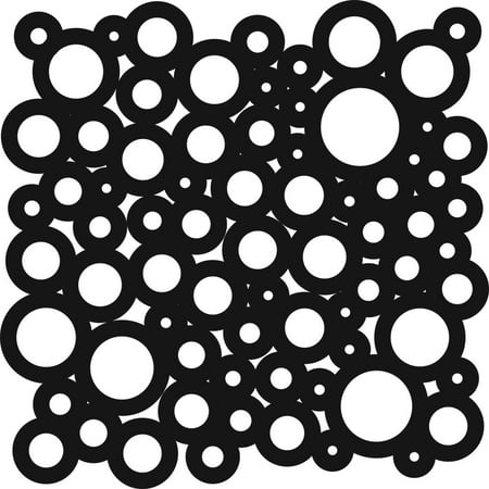 UPC: 0842254007530 | The Crafter s Workshop Stencil  6  x 6   Cosmic Bubbles