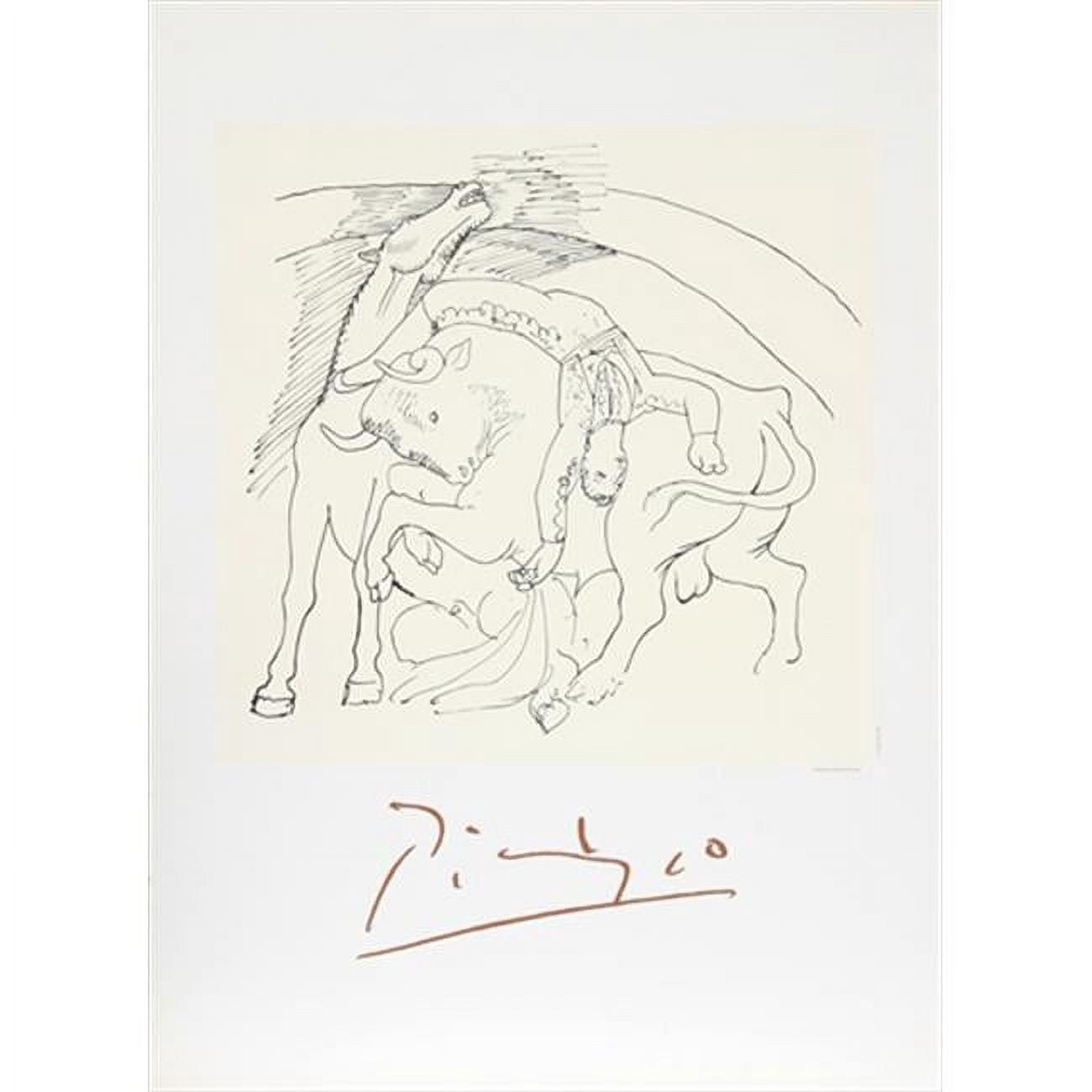 Pablo Picasso 2073 Quatre nus au harem- Lithograph on Paper 29 In