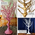 thumbnail image 4 of Efavormart 34" Manzanita Centerpiece Tree + 8 Acrylic Bead Chains For Wedding Banquet Birthday Party Event Tabletop Decorations - Natural, 4 of 9