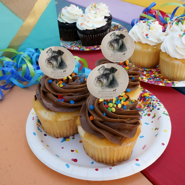 Schnauzer cupcakes cheap