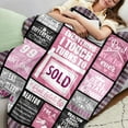 thumbnail image 6 of Pastor's Wife Appreciation Gifts, Pastor's Wife Blanket, Pastor Appreciation Day Gifts, Christmas Birthday Valentines Present for Pastor's Wife Flannel Throw Blanket 60"X 50", 6 of 6