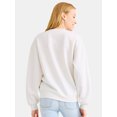 thumbnail image 5 of Too Pretty For A Job Women's Graphic Sweatshirt with Rhinestones, Sizes XXS-XXL, 5 of 5