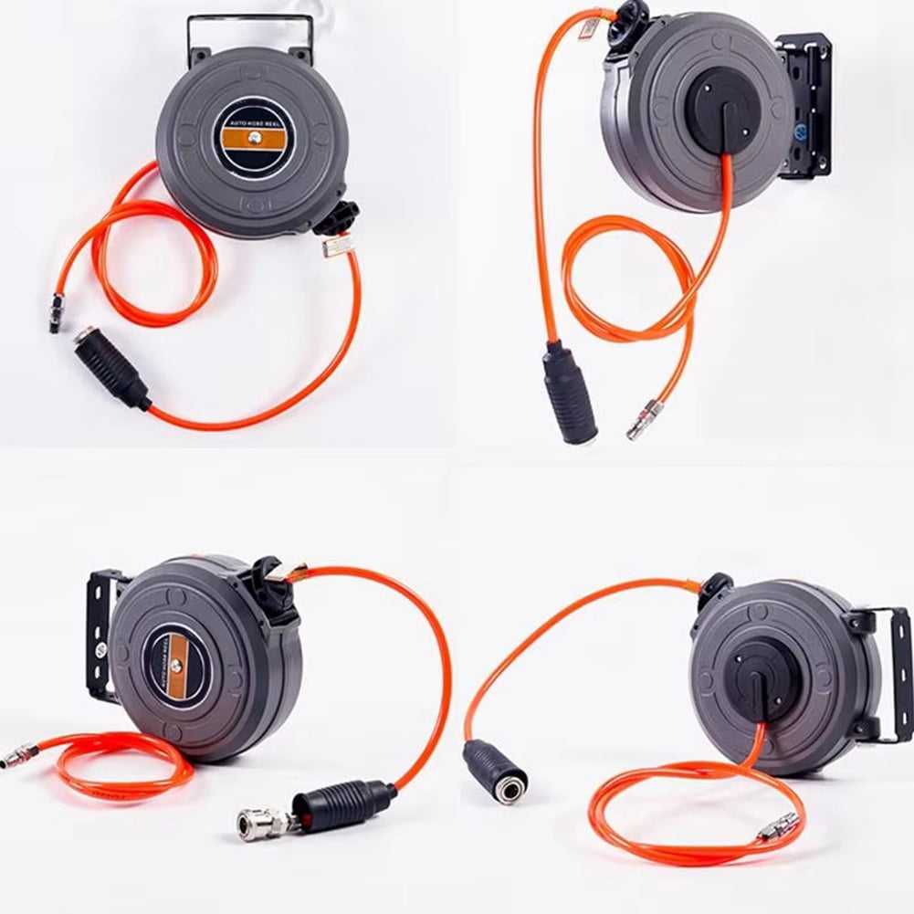 Air Drum Automatic Retractable Air Drum Hose Reel Hose Retractor Reel for Car Washing Car Beauty and Repair