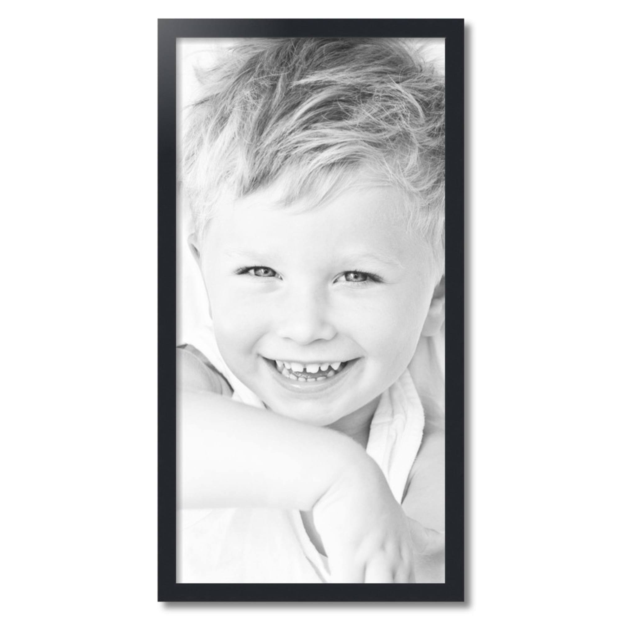 ArtToFrames 18" x 36" Black Picture Frame, 18x36 inch Black MDF Poster Frame (WOM-3926), 5 Pack