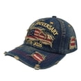 thumbnail image 4 of 250 Anniversary USA Hat Embroidered United States 250 Year American Anniversary Baseball Cap,Blue, 4 of 4