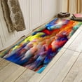 thumbnail image 1 of kurtrusly Tapis de Sol Imprimé Numérique 3D Antidérapant Coloré Nuages 1Set, 1 of 6