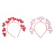 thumbnail image 1 of 2 diademas con forma de corazón para el pelo, decoración para el pelo con forma de corazón para fiestas., 1 of 4