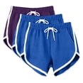 thumbnail image 2 of yillto Women Shorts Lounge 3 Pack Athletic Elastic Waist Drawstring Comfy Summer Shorts with Pockets, 2 of 7
