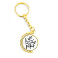 thumbnail image 1 of Bueno nadie es perfecto. Anillo de oro de metal llavero llavero, 1 of 3